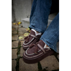 Envoi rapide dans toute la Belgique & paiement sécurisé - boots Velia Mocha