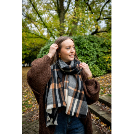 Envoi rapide dans toute la Belgique & paiement sécurisé - Echarpe Nocturne