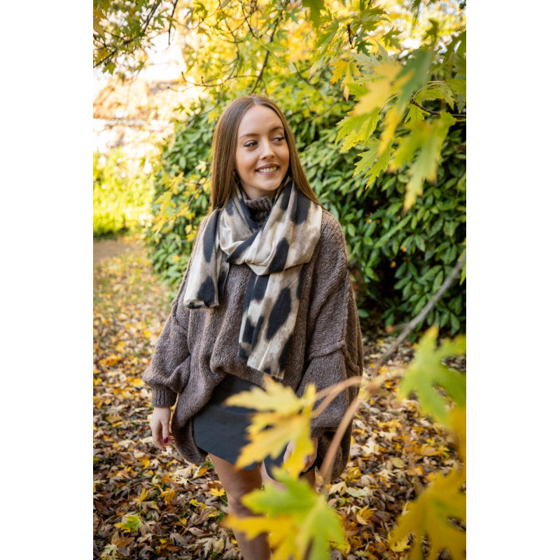 Envoi rapide dans toute la Belgique & paiement sécurisé - Echarpe léopard