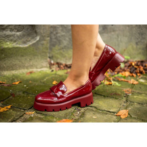 Envoi rapide dans toute la Belgique & paiement sécurisé - Mocassins bordeaux