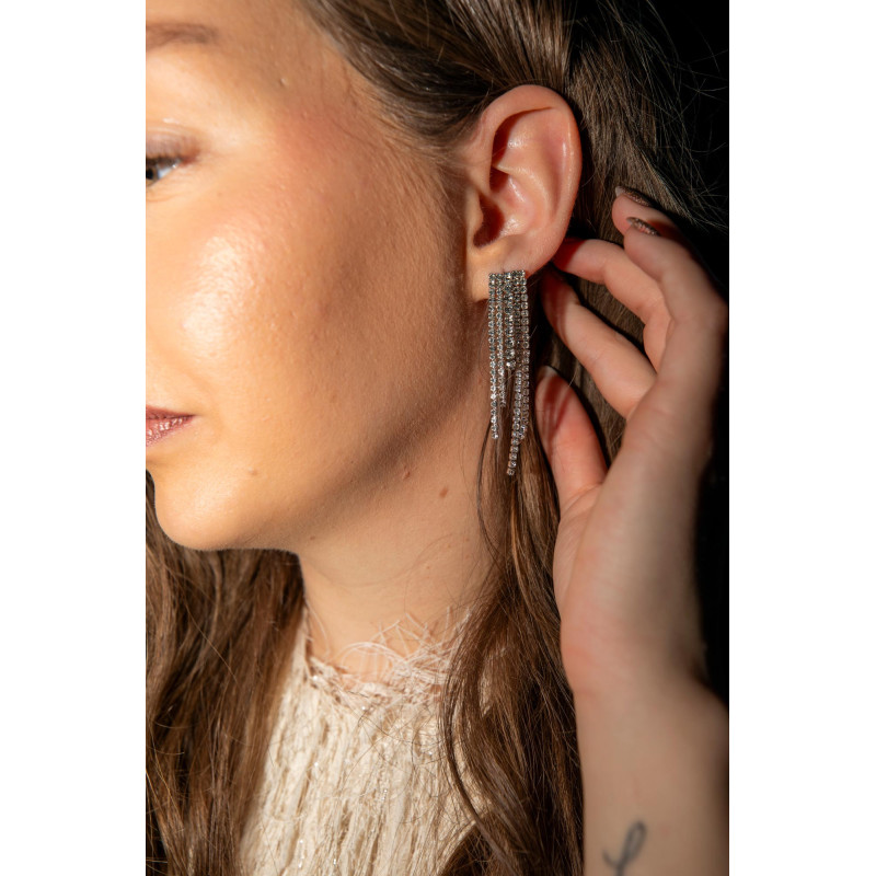 Boucles d'oreilles strass - Envoi rapide dans toute la Belgique & paiement sécurisé