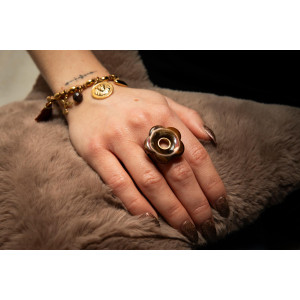 Bague Fleur - Envoi rapide dans toute la Belgique & paiement sécurisé