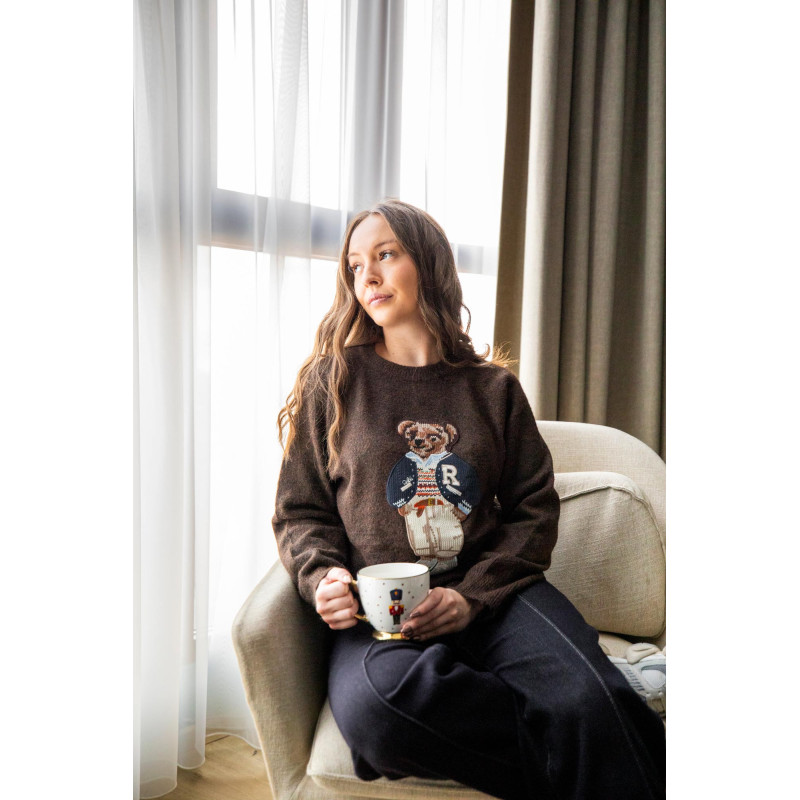 Envoi rapide dans toute la Belgique & paiement sécurisé - Pull teddy