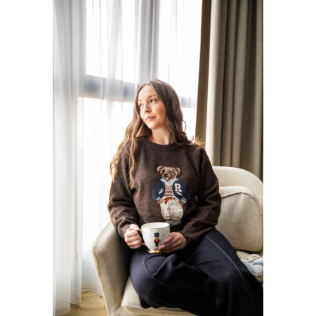 Envoi rapide dans toute la Belgique & paiement sécurisé - Pull teddy