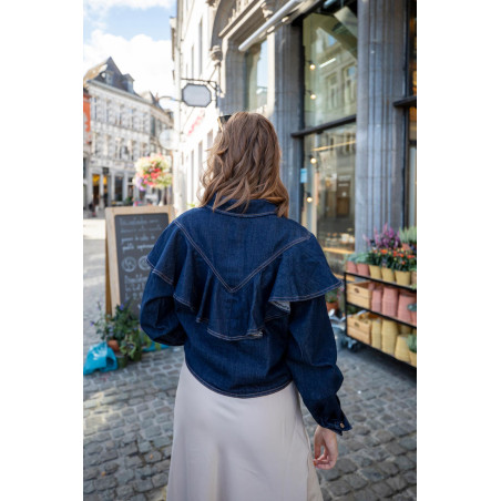 Livraison rapide dans toute la Belgique - Chemise blueberry jean brut