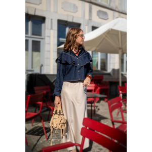 Livraison rapide dans toute la Belgique - Chemise blueberry jean brut