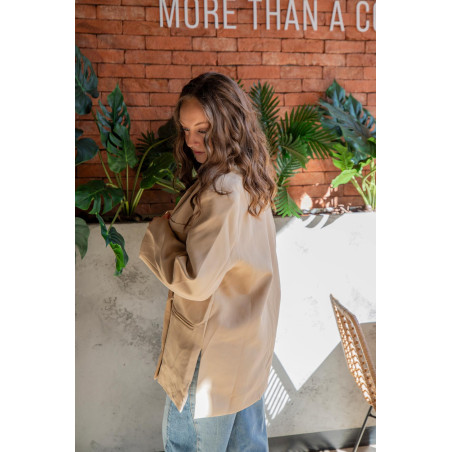 Envoi rapide dans toute la Belgique - Blazer Café Crème