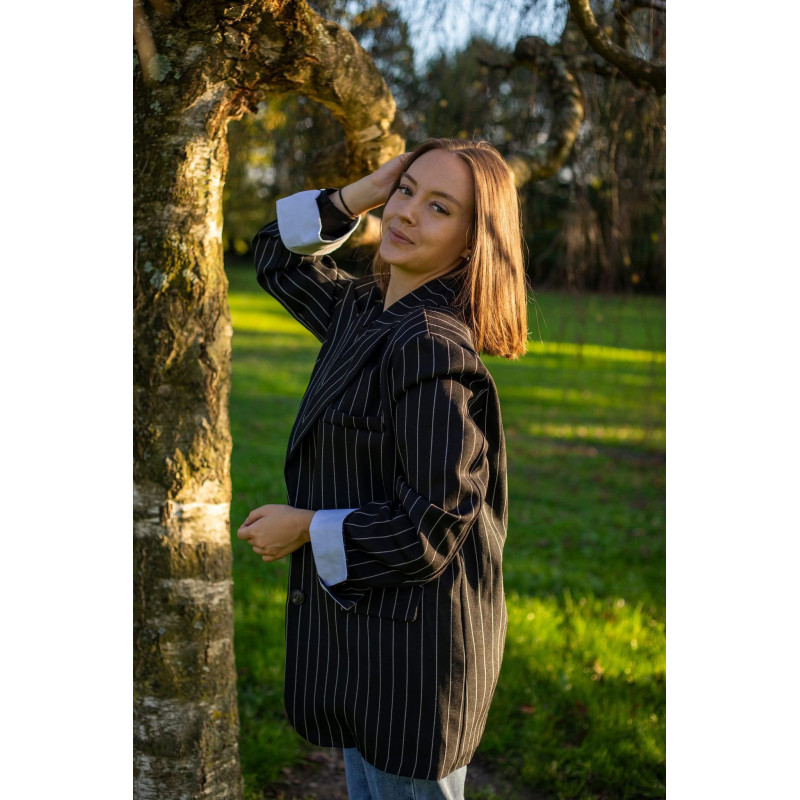 Envoi rapide dans toute la Belgique & paiement sécurisé - Blazer ligné