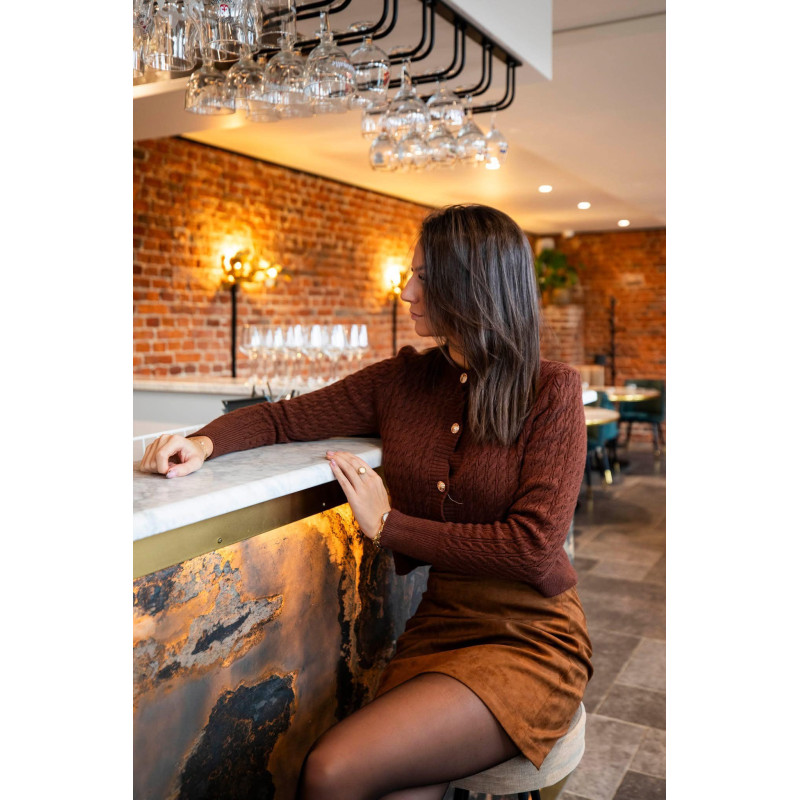 Envoi rapide dans toute la Belgique & paiement sécurisé - Jupe suédine